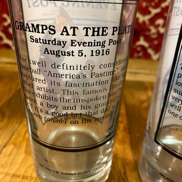 Saturday Evening Post glasses - Picture 7 of 7